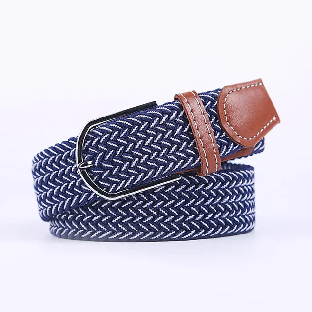 Elastic Fabric Casual Belt - Eloy Royal