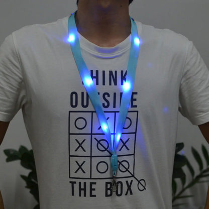 LED Flashing Lanyard - Eloy Royal