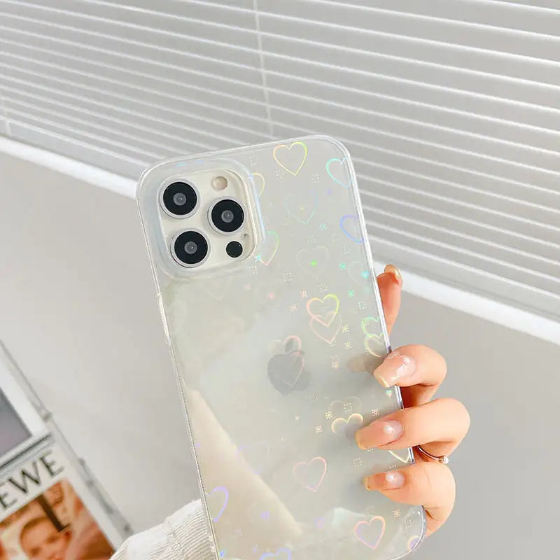 Gradient Love Heart Phone Case - Eloy Royal