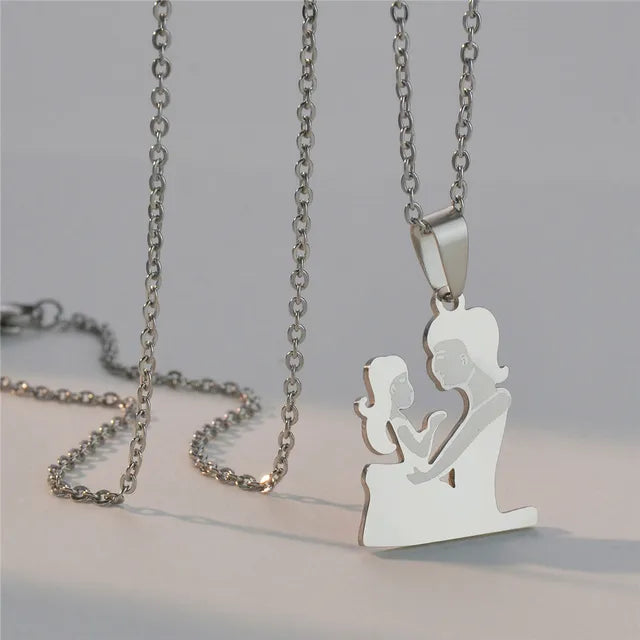 Family Silver Necklaces - Eloy Royal