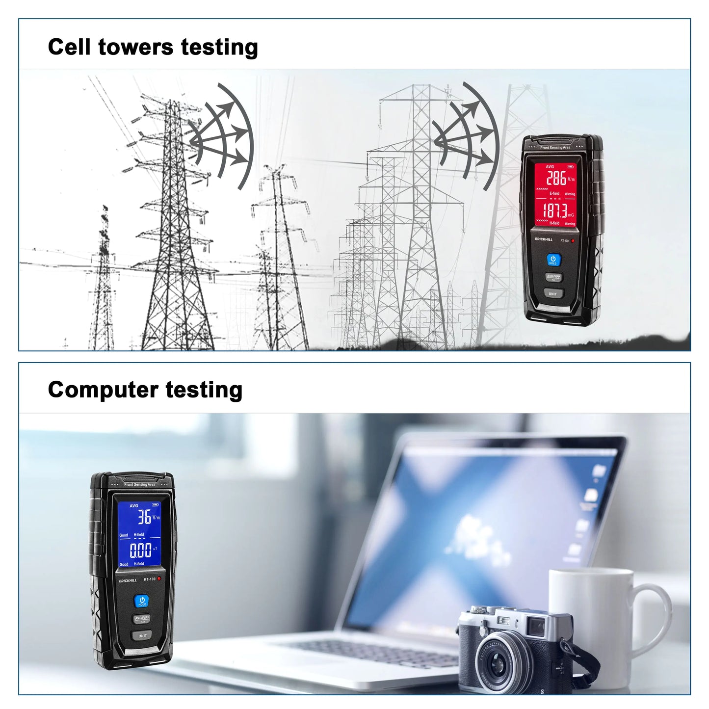 Electromagnetic Field Radiation Detector Tester - Eloy Royal