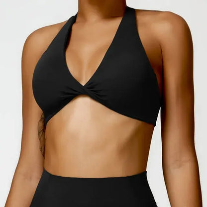 Halter Sports Bra - Eloy Royal