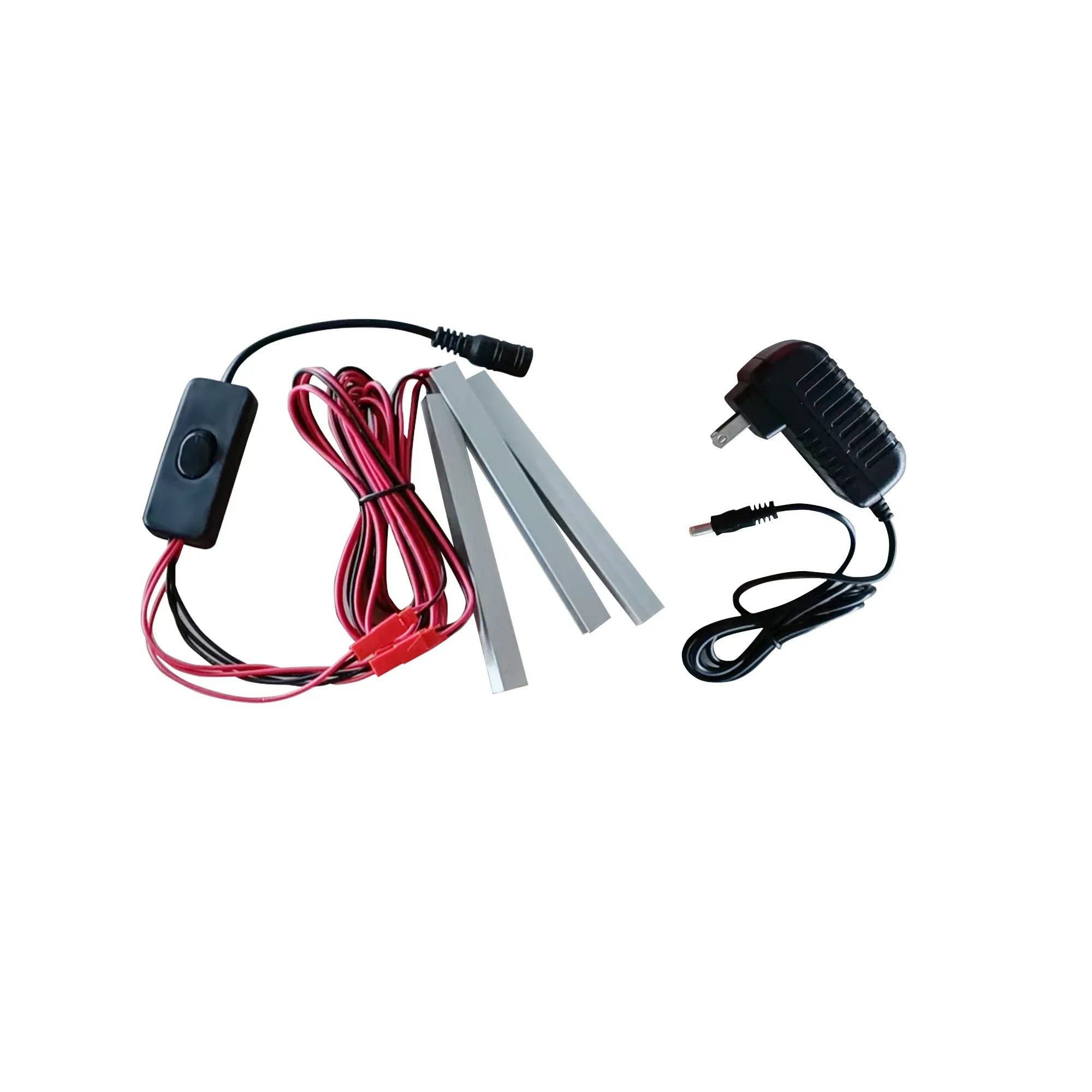 Side cabinet with aluminum strip lamp, - Eloy Royal