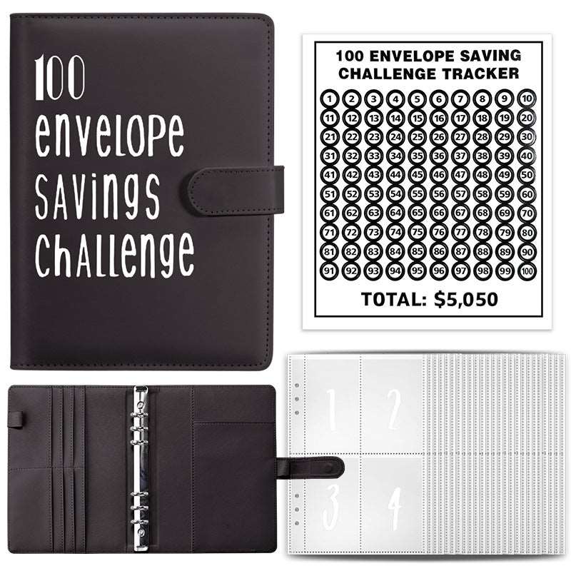 100 Days Couple Challenge Cash Envelope Budget Deposit And Savings Copies