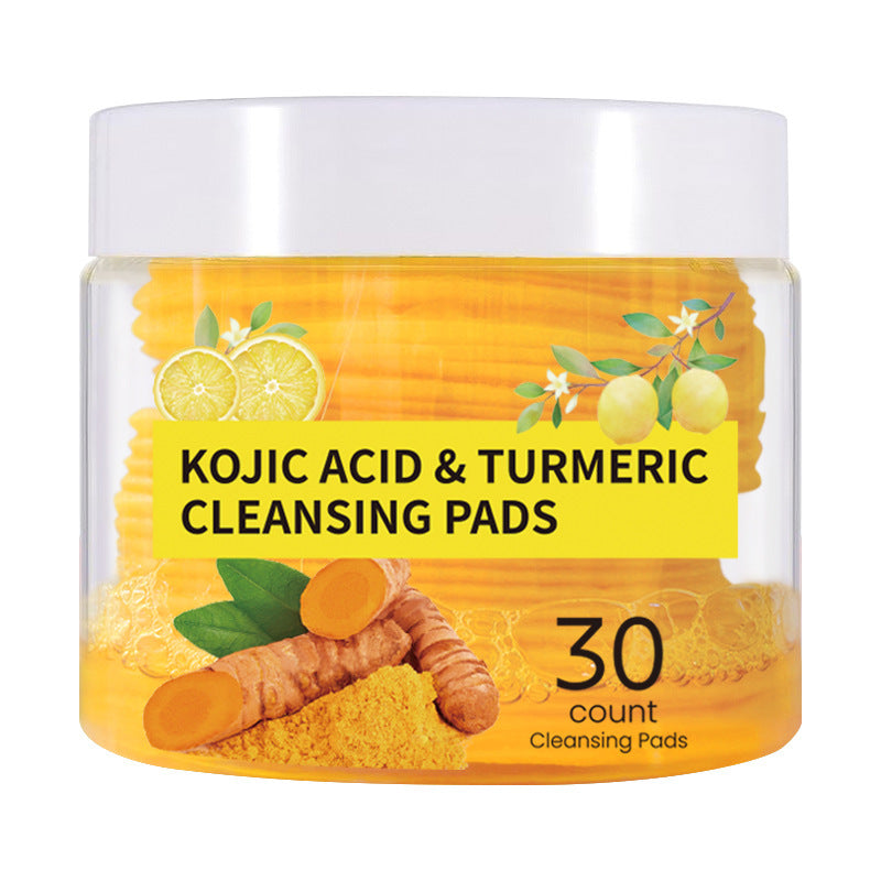 Turmeric Pad Facial Deep Cleansing Cleaning Towel