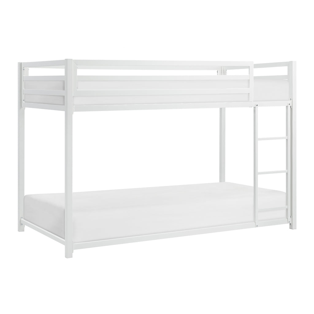 Bed Twin Twin/Twin Bunk Youth White