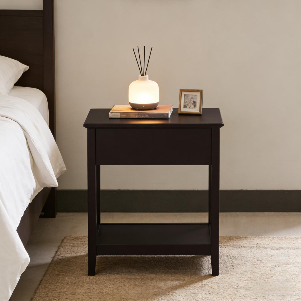 Slim Storage Cabinet Table,Narrow Side Table,End Table