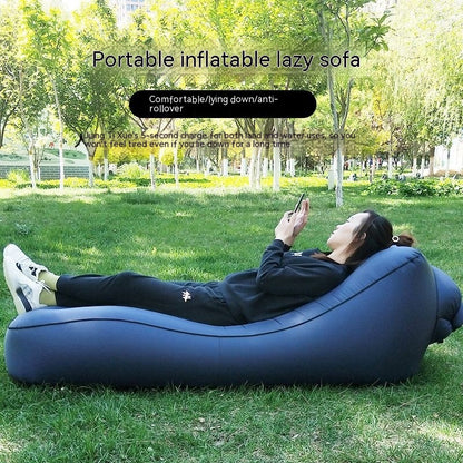 Camping Sofa Inflatable Sofa Portable Air Bed Outdoor Airbed Casual Beach Recliner Floatation Bed - Eloy Royal