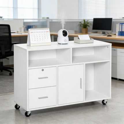 Mobile Storage Cabinet,Printer Stand Unit,Office Storage Cabinet