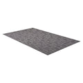 Carpet Tiles Reusable 24x24 inch 24 PCS Modular Rug Soft Padded Gray Brown