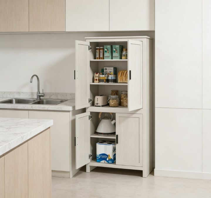 Spacious Freestanding Storage Cabinet,Kitchen Pantry,for Home