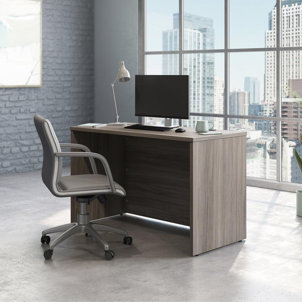 Desk 48' x 24', Brown finish
