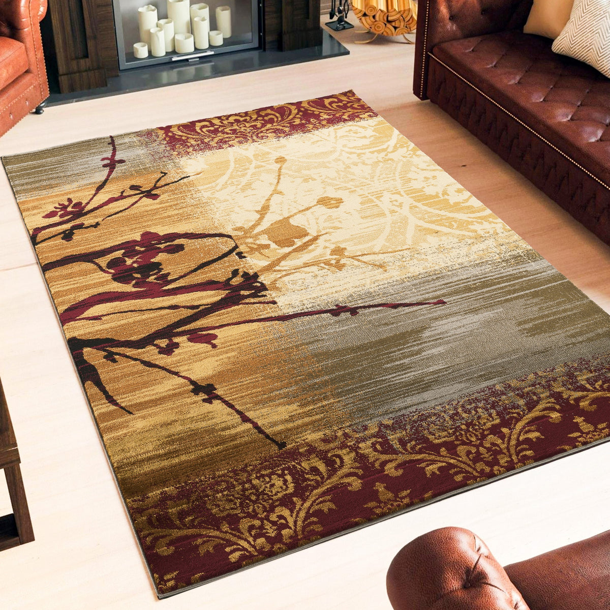 Joy GC_BLI6062 Multi 7 ft. 10 in. x 10 ft. 3 in. Area Rug