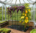 Arch Trellis,A-Frame Metal Garden Trellis,for Climbing Plants Outdoor,with Climbing Net