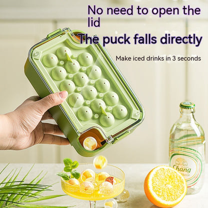 Ice Cube Mold Household Ice Hockey Storage Box - Eloy Royal