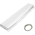 Greenhouse Film 24 x 50 ft, Greenhouse Polyethylene Film 6 Mil Thickness, Greenhouse Plastic Greenhouse Clear Plastic Film UV Resistant, Polyethylene Film Keep Warming, Superior Strength