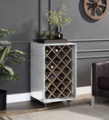 Raini Aluminum Wine Cabinet