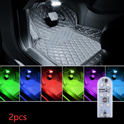 Touch-sensitive Usb Charging Atmosphere Lamp In Car - Eloy Royal