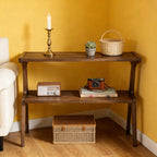 Storage Hall Table,Compact End Table,Wood Sofa Side Table - Eloy Royal