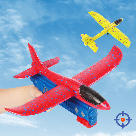 Ejection Foam Airplane Children's Toy Foam Gun