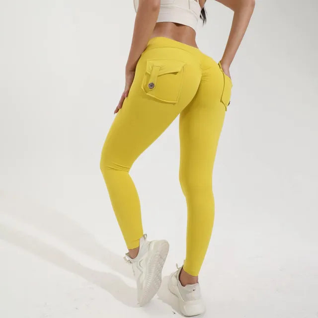 Butt Lifting Cargo Leggings - Eloy Royal