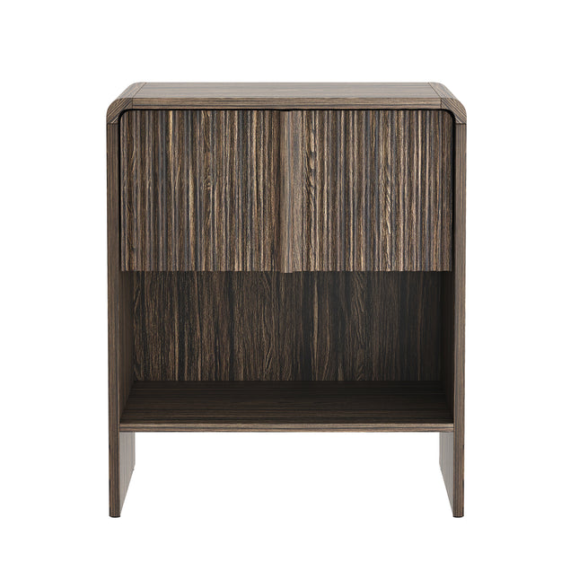 Nightstand in Jacobean Walnut