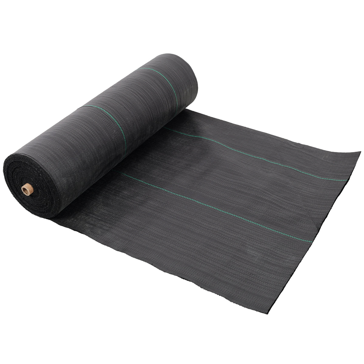 5oz Commercial Heavy Duty Weed Barrier Fabric, 5ft x 250ft, Woven Landscape Ground Cover, Weed Control Garden Fabric,Black