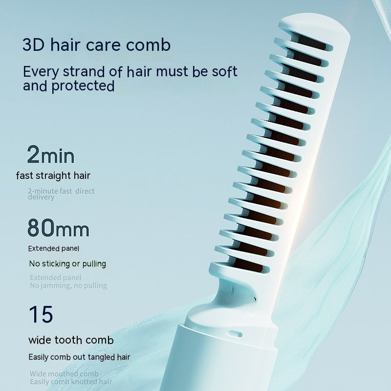 Mini Wireless Straight Comb Anion Portable