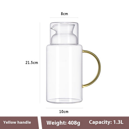 Cold Water Bottle Thick And High Temperature Resistant Glass Household