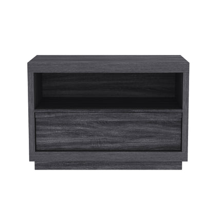 Nightstand in Charcoal Gray