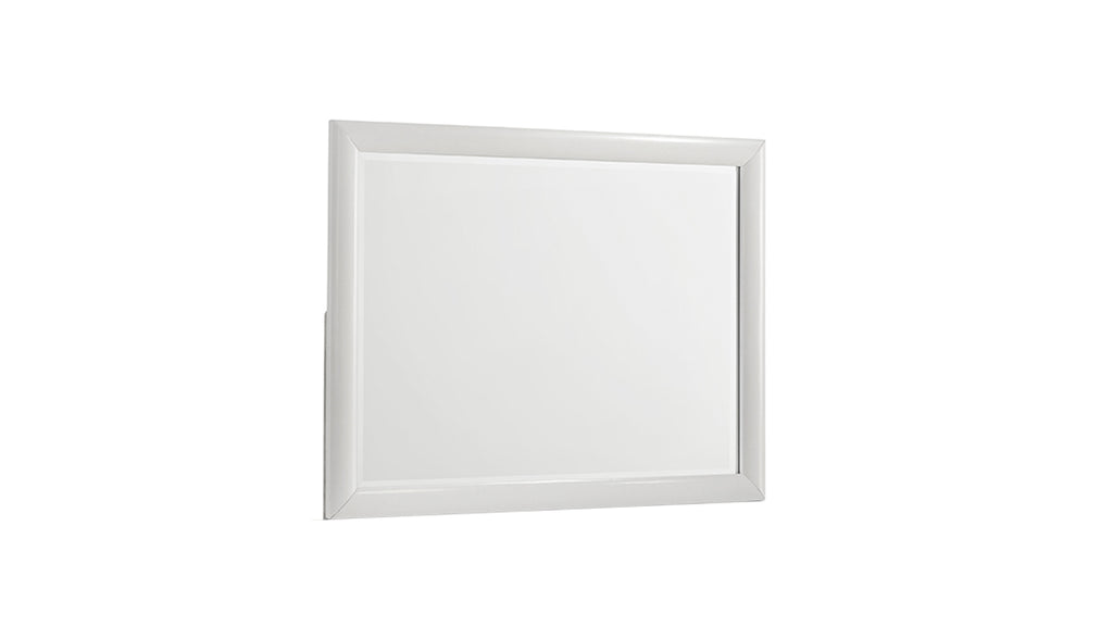 Soul Modern Style Mirror Made with wood in White(Includes Mirror Only)