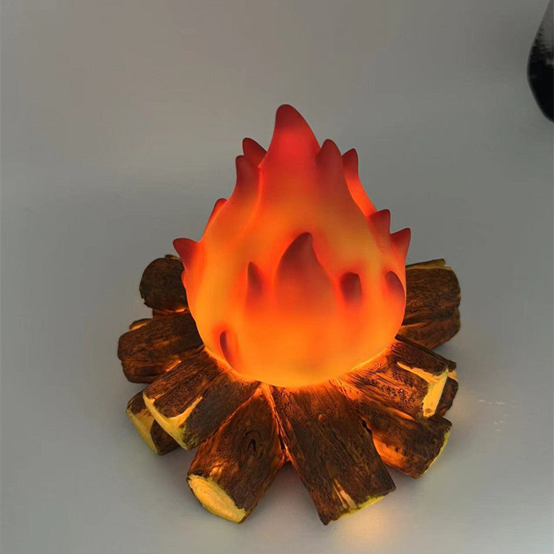 LED Simulation Charcoal Flame Lamp Ornaments