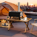 Outdoor  Pizza Oven with 12' Rotating Stone