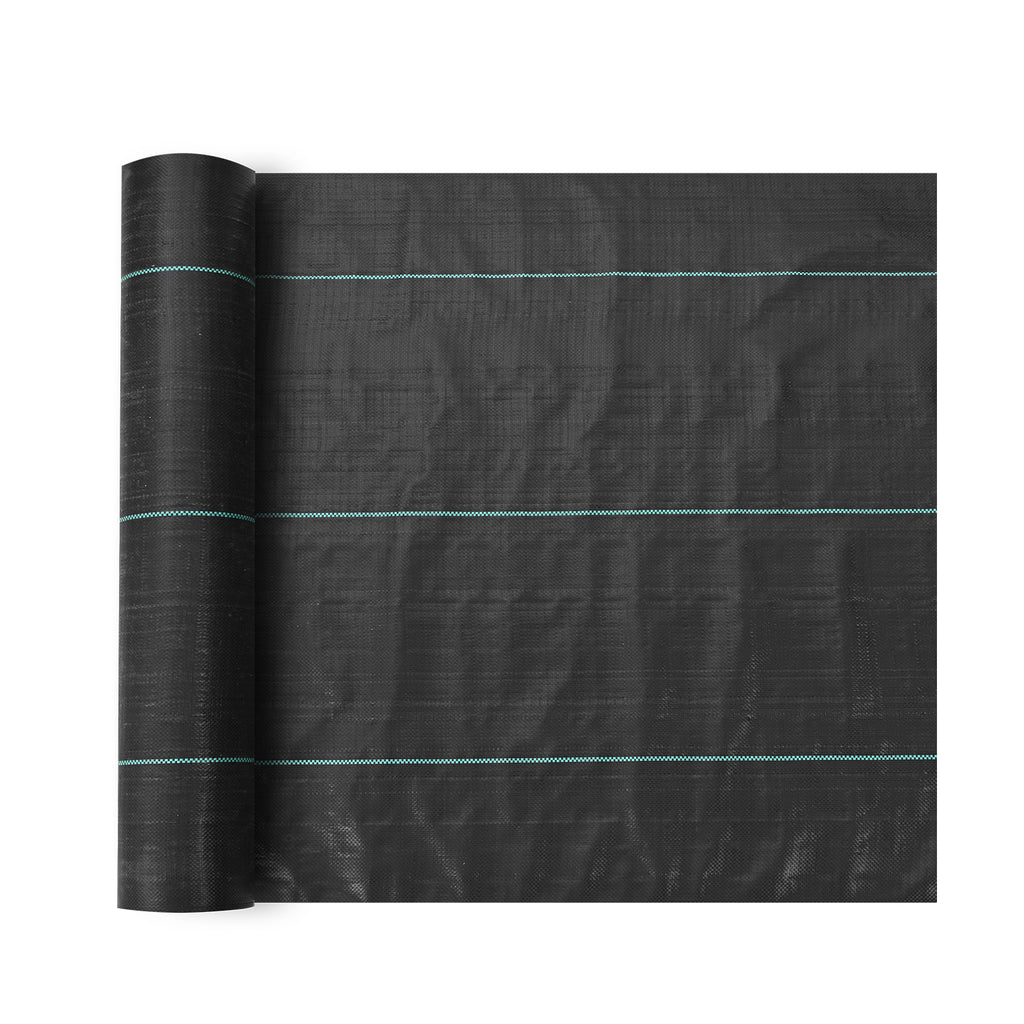 Weed Barrier Landscape Fabric 3.28*164FT Heavy Duty Woven Weed Control Mat