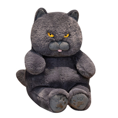 Pet Simulation British Short Blue Cat Plush Toy