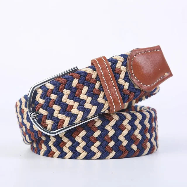 Elastic Fabric Casual Belt - Eloy Royal