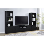 Sloat Black 3-piece Entertainment Center