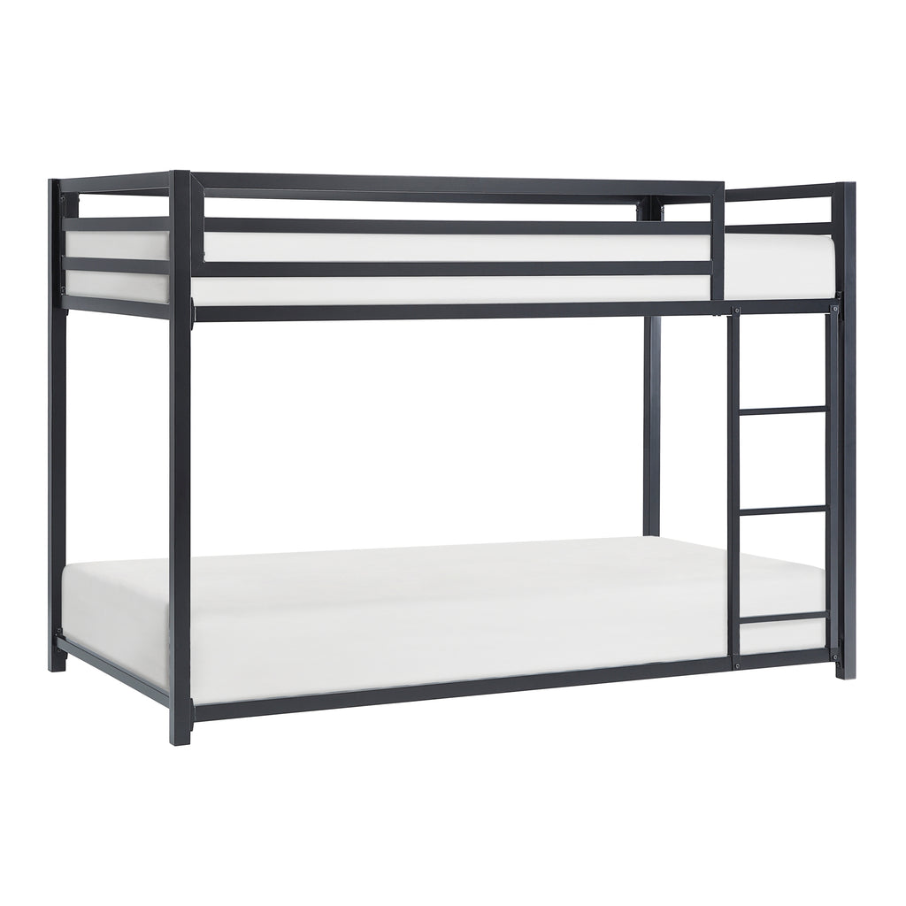 Bed Twin Twin/Twin Bunk Youth Black
