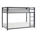 Bed Twin Twin/Twin Bunk Youth Black