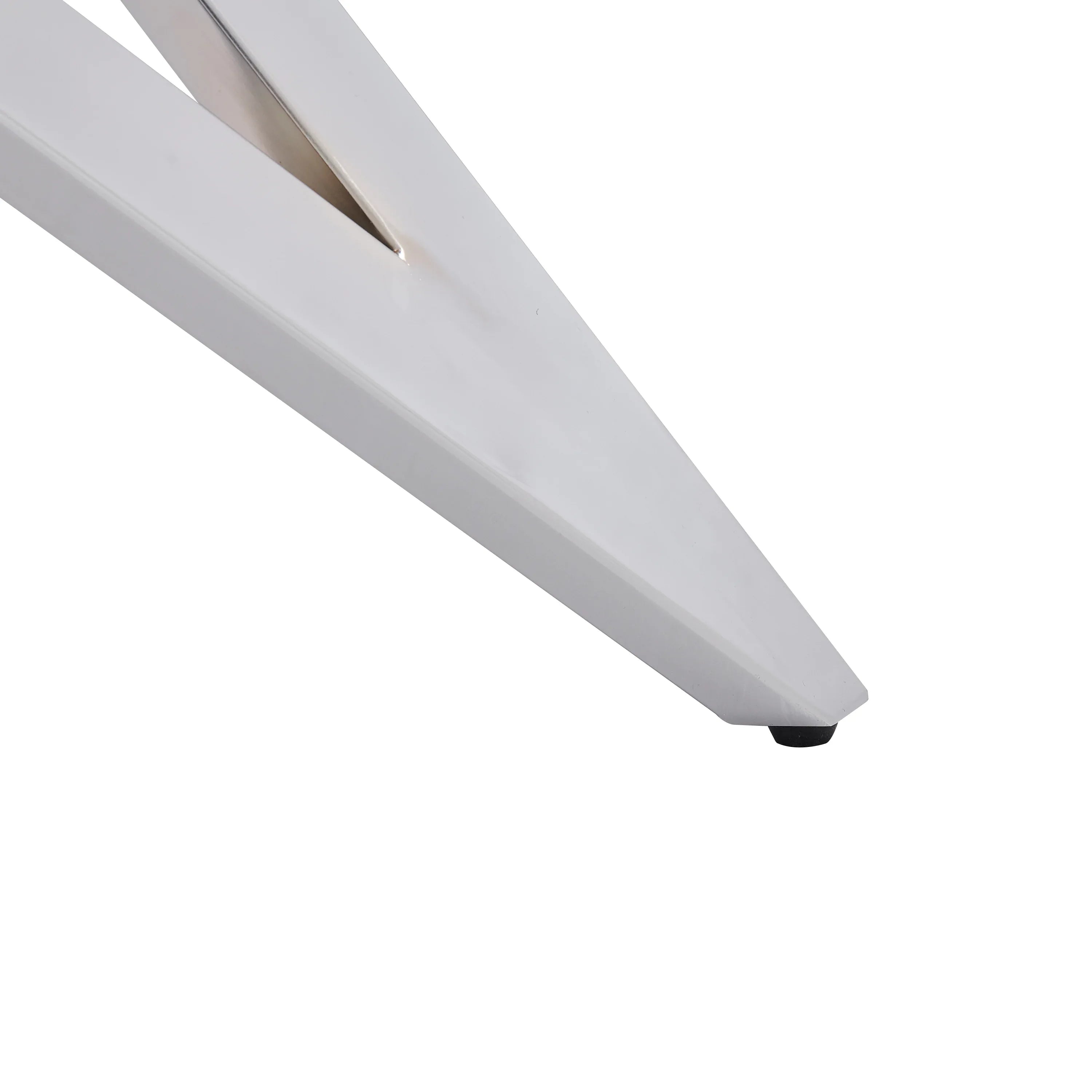 37Inch Round Dining Table, Small Round Kitchen Table With Silver Metal Legs, Suitable For 2 To 4 People, Modern Dining Room Table, Burlywood. - Eloy Royal