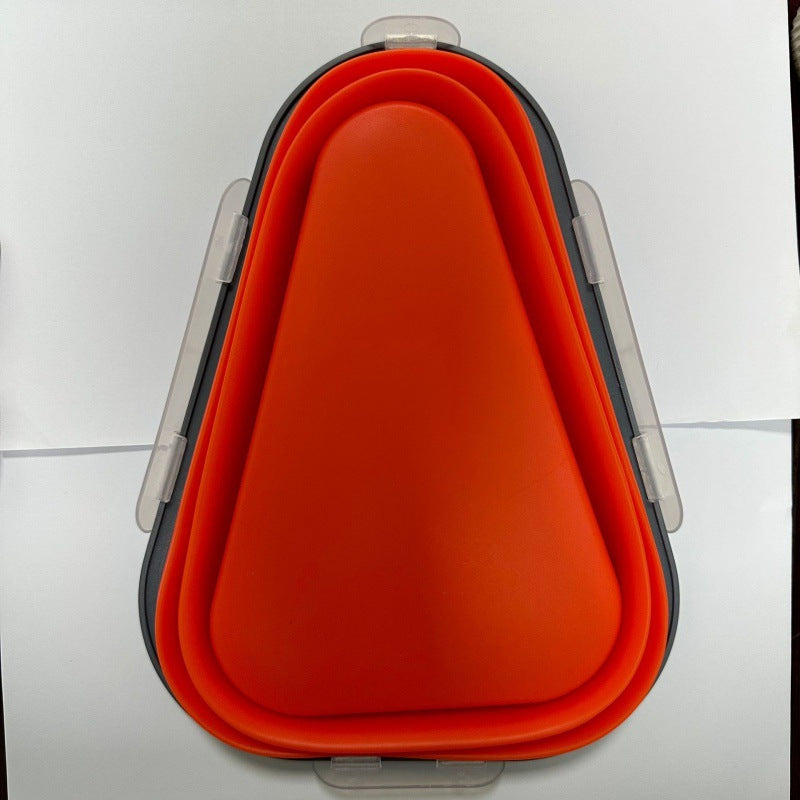 Silicone Folding Pizza Crisper Can Be The Same And Practical - Eloy Royal