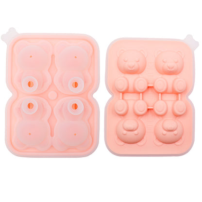 Bear Ice Cube Molded Silicone Ice Tray - Eloy Royal