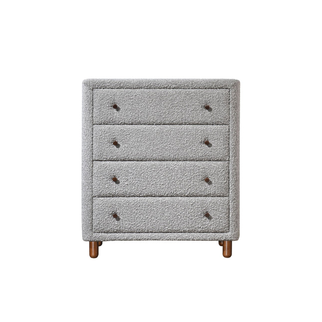 Cleo Gray Boucle Chest