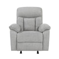 Rocker Reclining Chair Chenille Gray