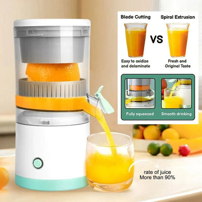 Electric Citrus Juicer Juice Squeezer Portable Press Machine Fruit Extractor UK - Eloy Royal