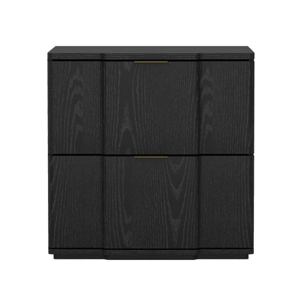 Nightstand in Black and Gold