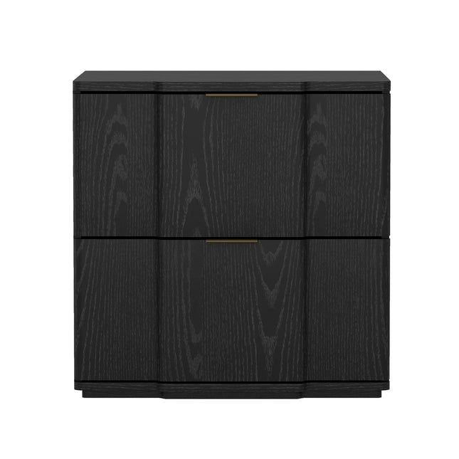 Nightstand in Black and Gold