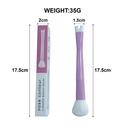 Two-in-one Nose Shadow Makeup Brush