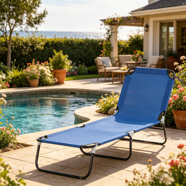 Sun Tanning Chair,Outdoor Tanning Chair,Pool Chaise Lounge Chairs