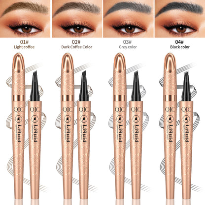 Liquid Eyebrow Pencil Ultra-fine Waterproof Sweat-proof Not Smudge